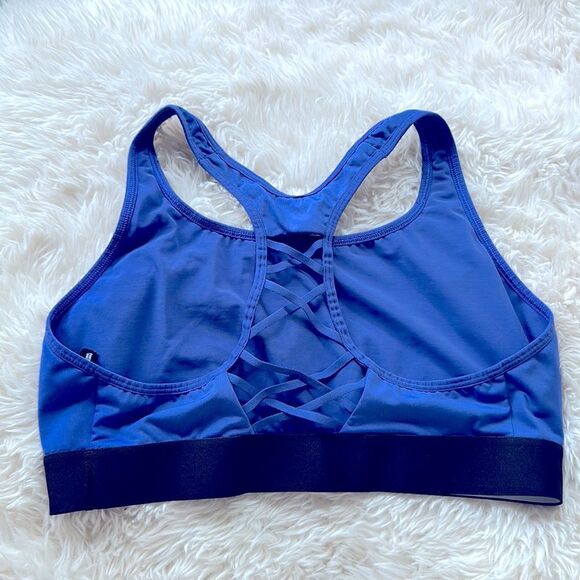 The Player by Victoria Sport Large Purple Sports Bra Not Padded Racerback Strap​ - Picture 4 of 6